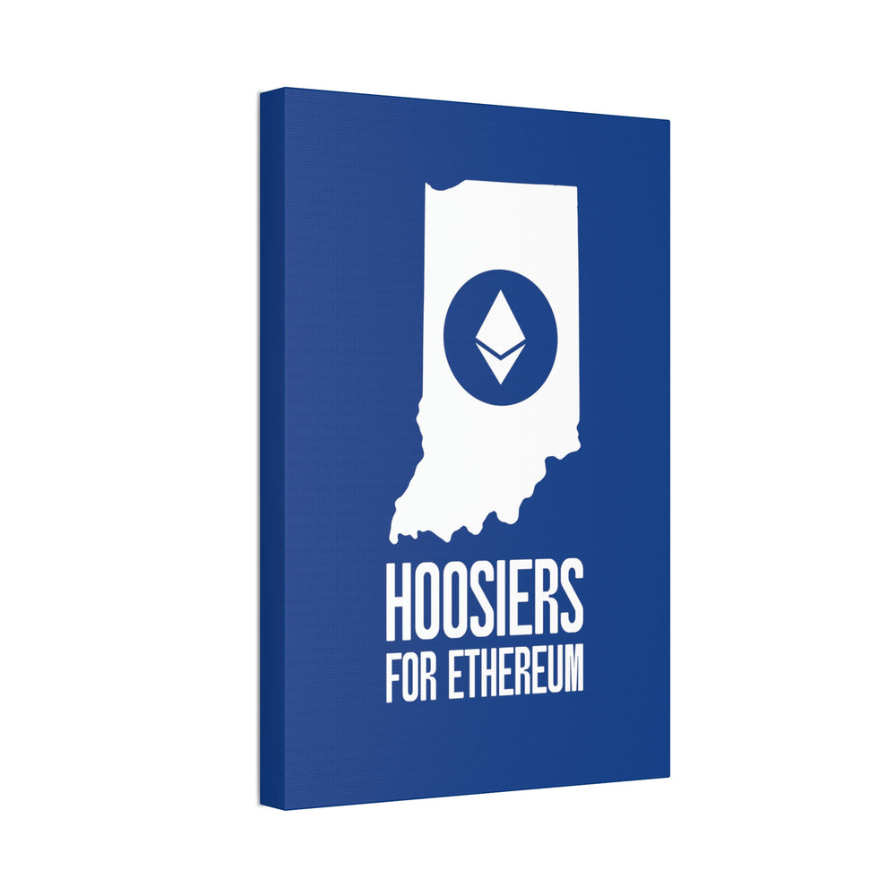 Hoosiers for Ethereum | Wall Canvas