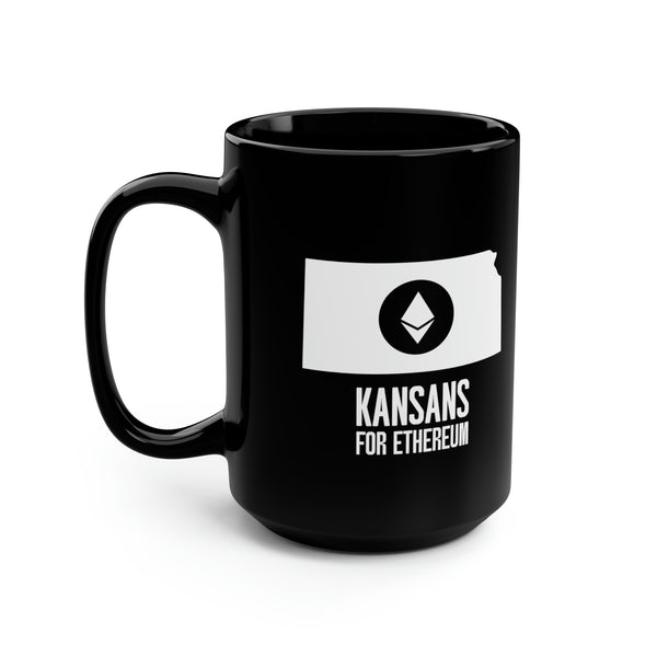 Kansans for Ethereum | Black Mug