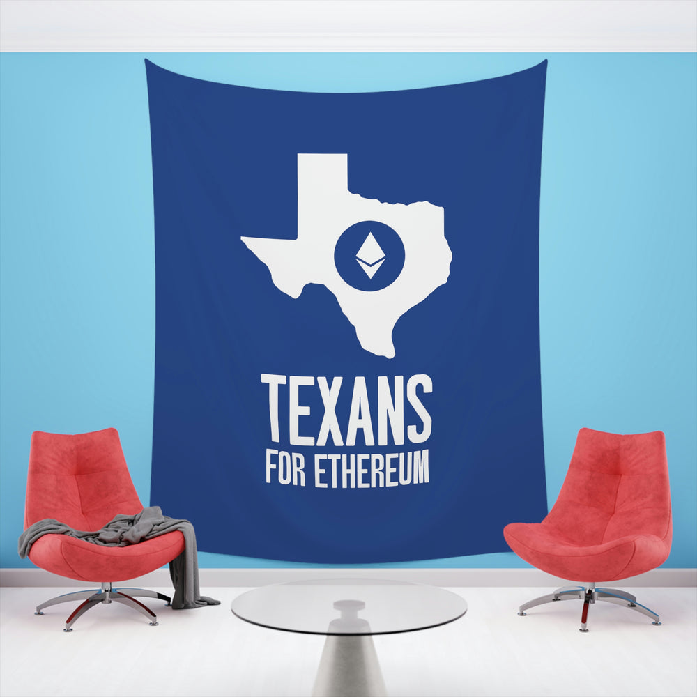 Texans for Ethereum | Wall Tapestry