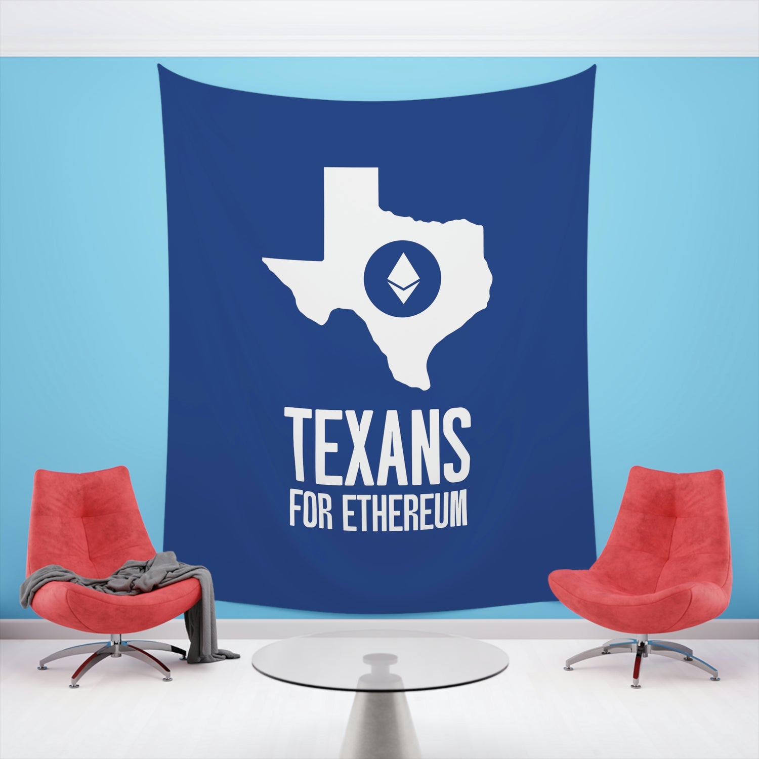 Texans for Ethereum | Wall Tapestry