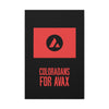 Coloradans for Avax | Wall Canvas