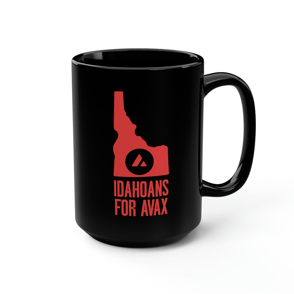 Idahoans for Avax | Black Mug