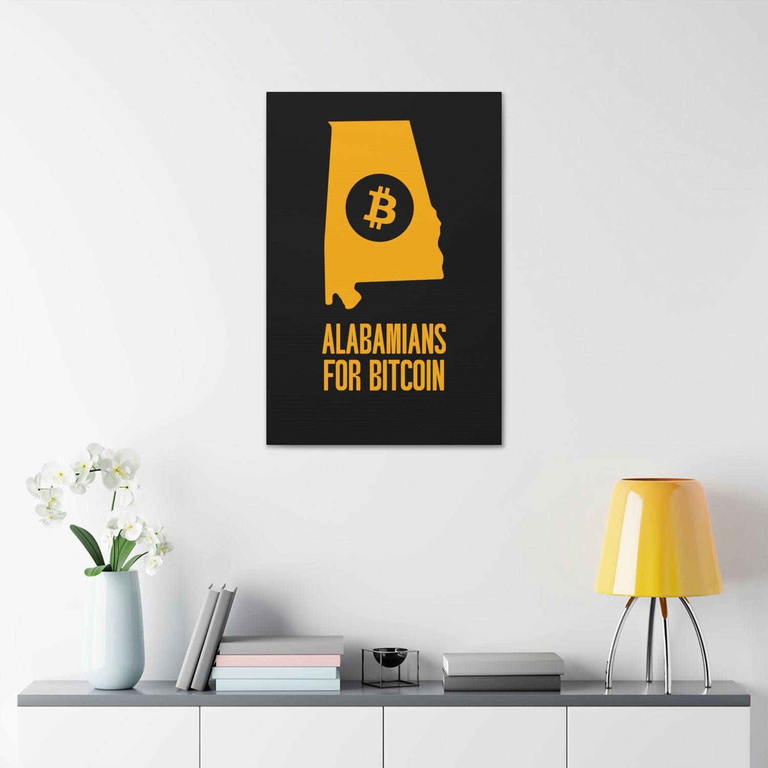 Alabamians for Bitcoin | Wall Canvas