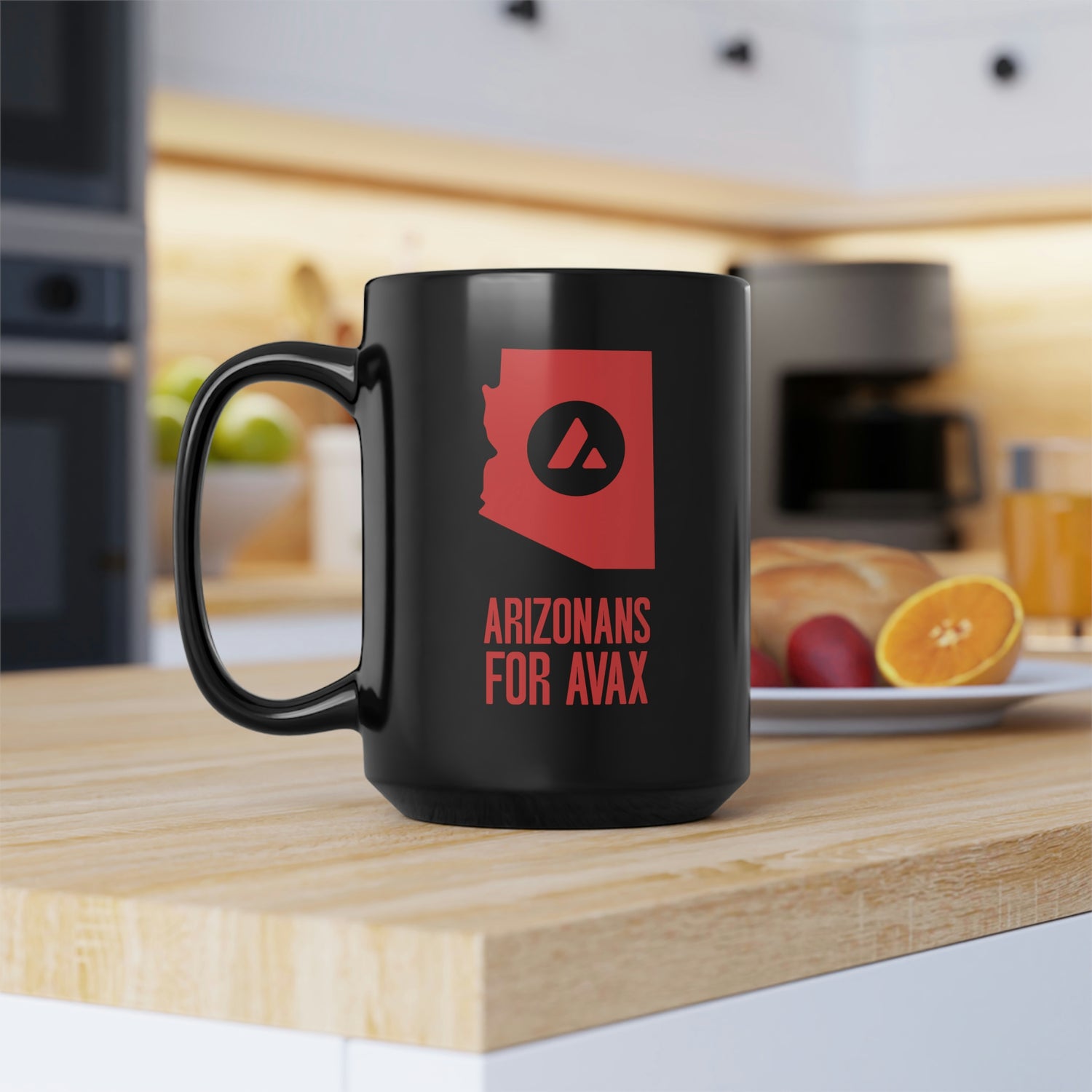 Arizonans for Avax | Black Mug