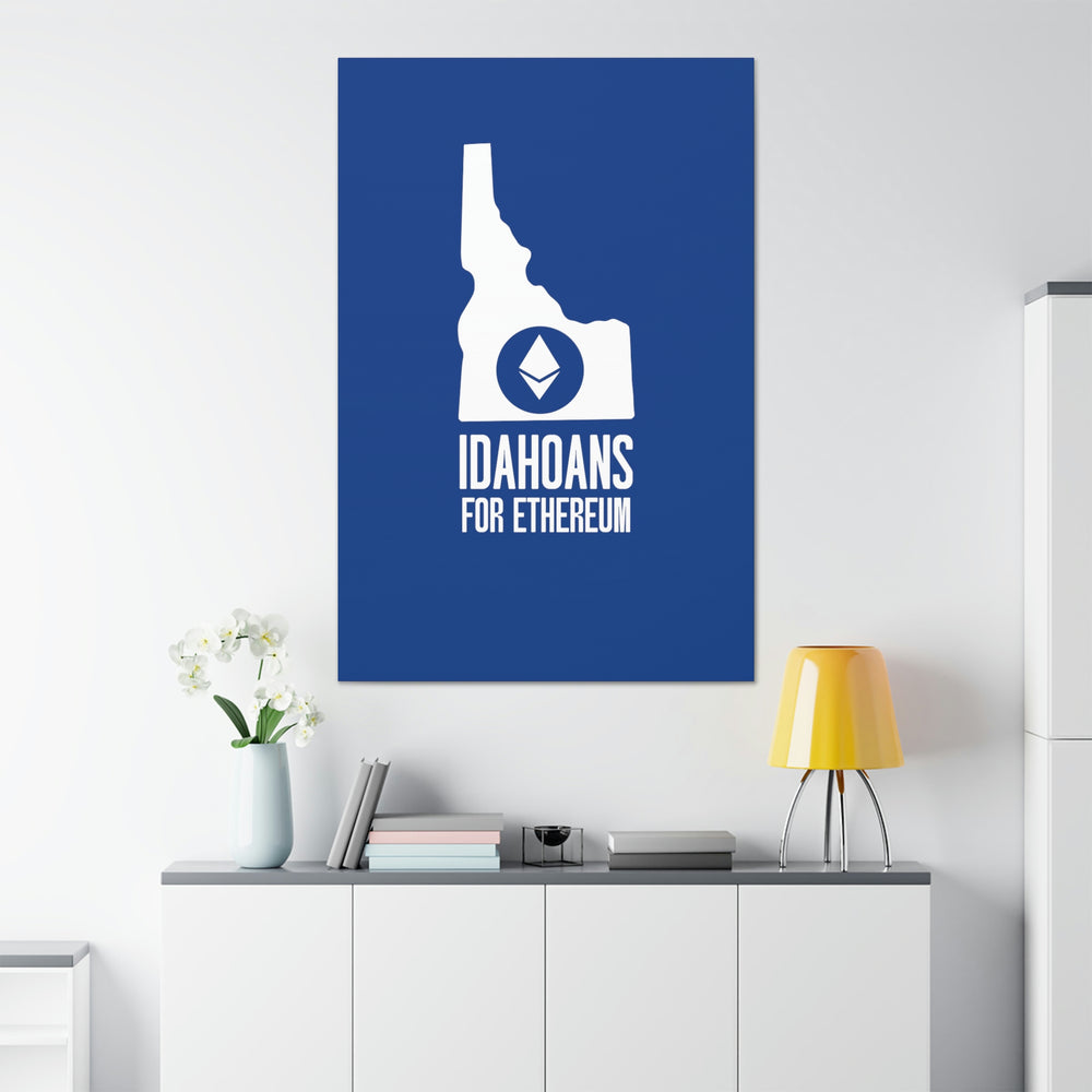 Idahoans for Ethereum | Wall Canvas