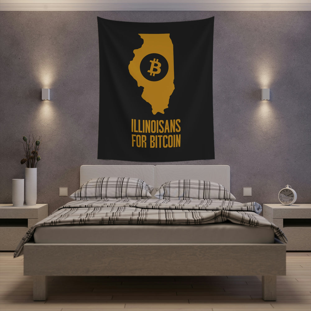 Illinoisans for Bitcoin | Wall Tapestry