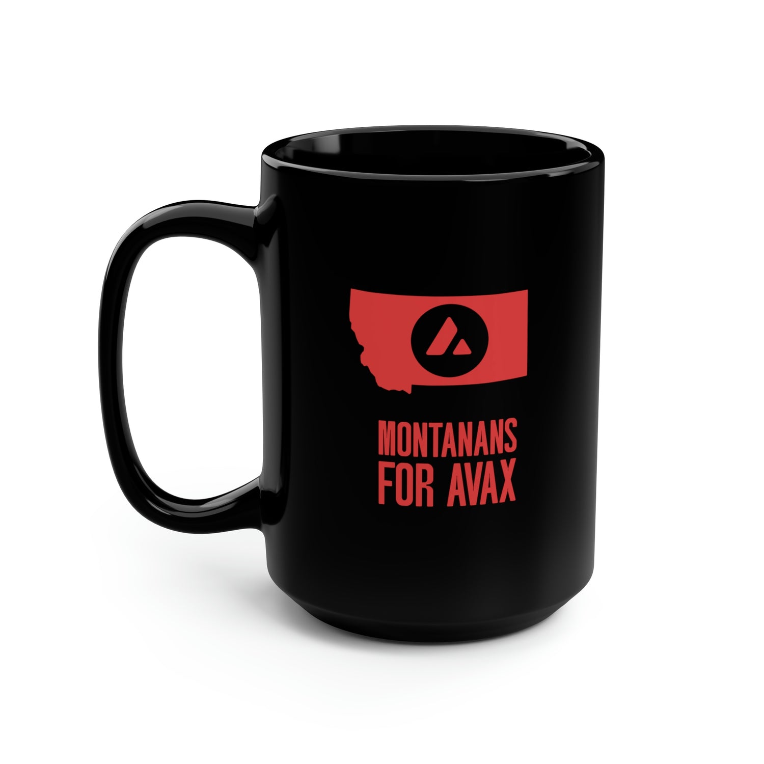 Montanans for Avax | Black Mug