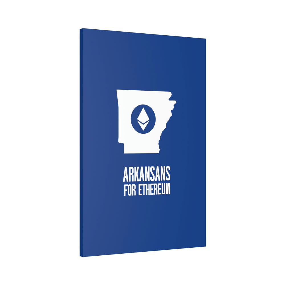 Arkansans for Ethereum | Wall Canvas