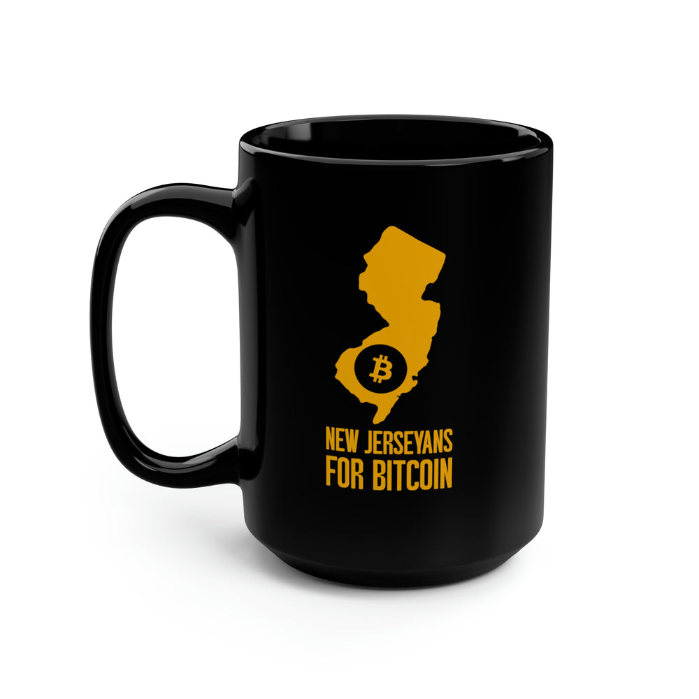 New Jerseyans for Bitcoin | Black Mug