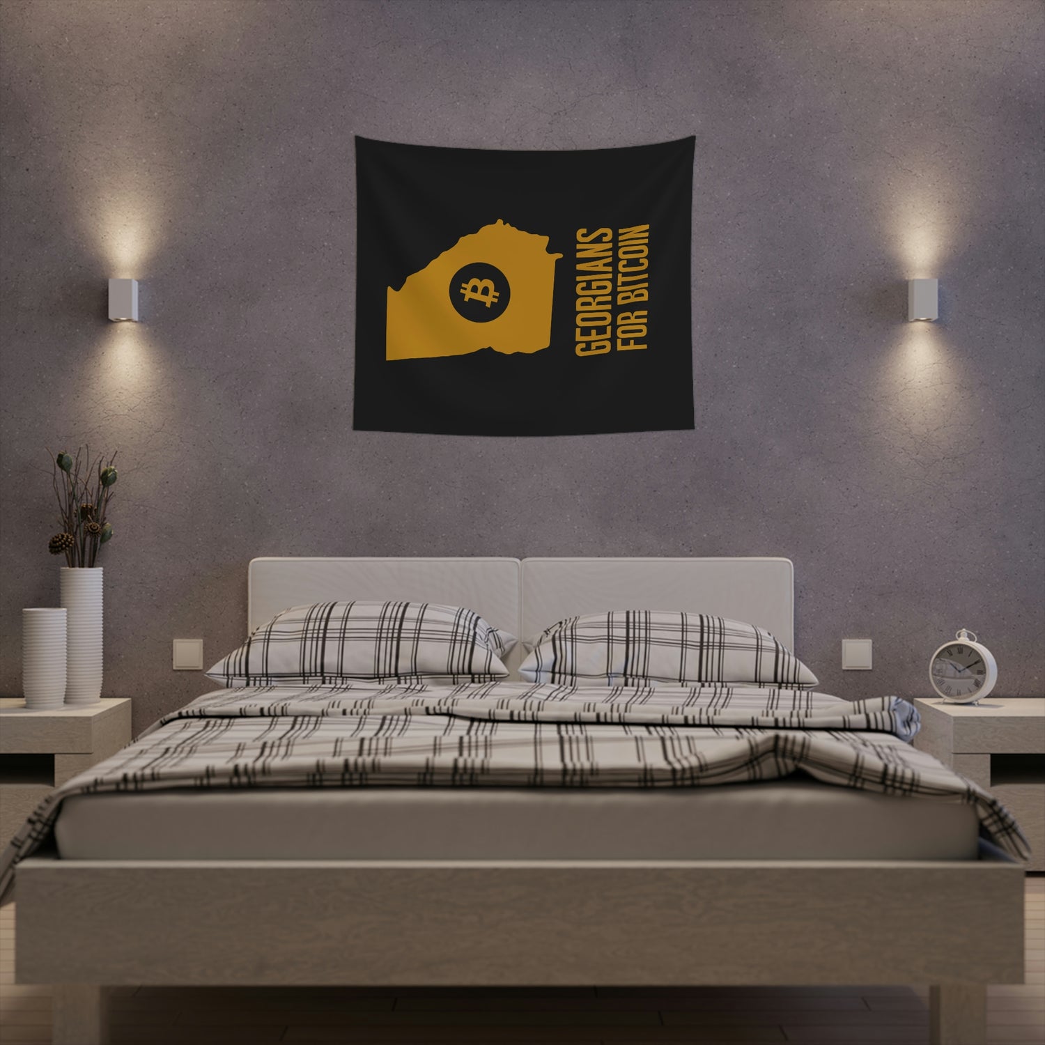 Georgians for Bitcoin | Wall Tapestry