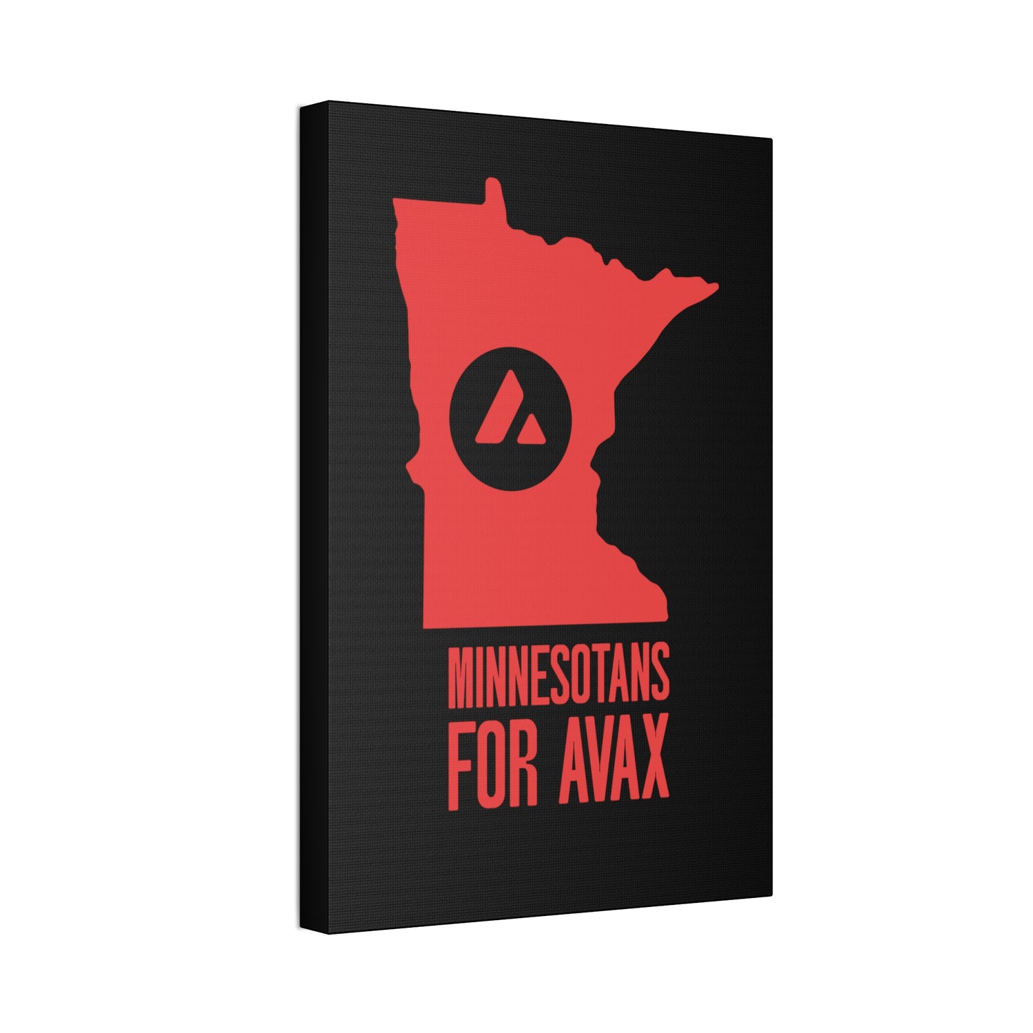 Minnesotans for Avax | Wall Canvas