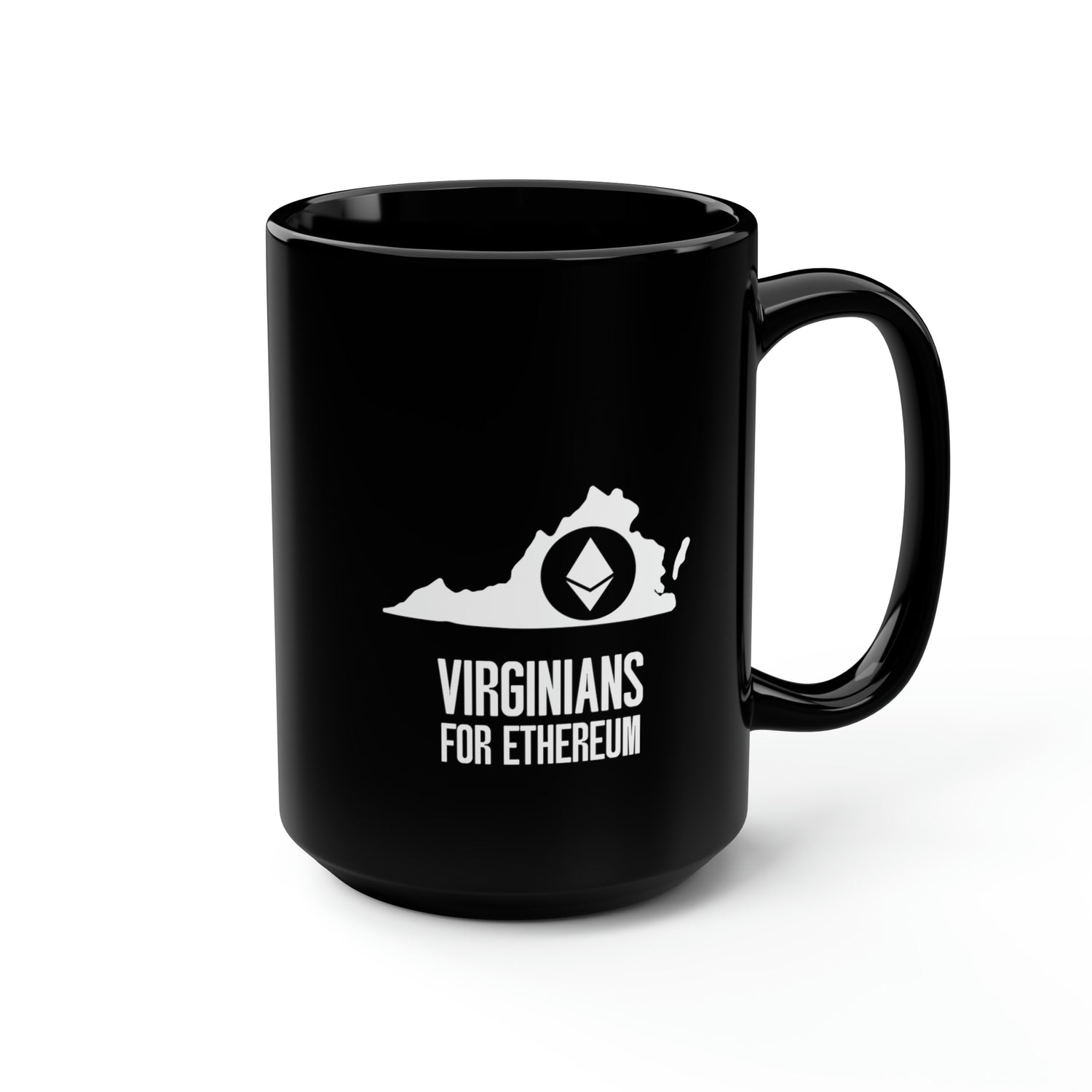 Virginians for Ethereum | Black Mug