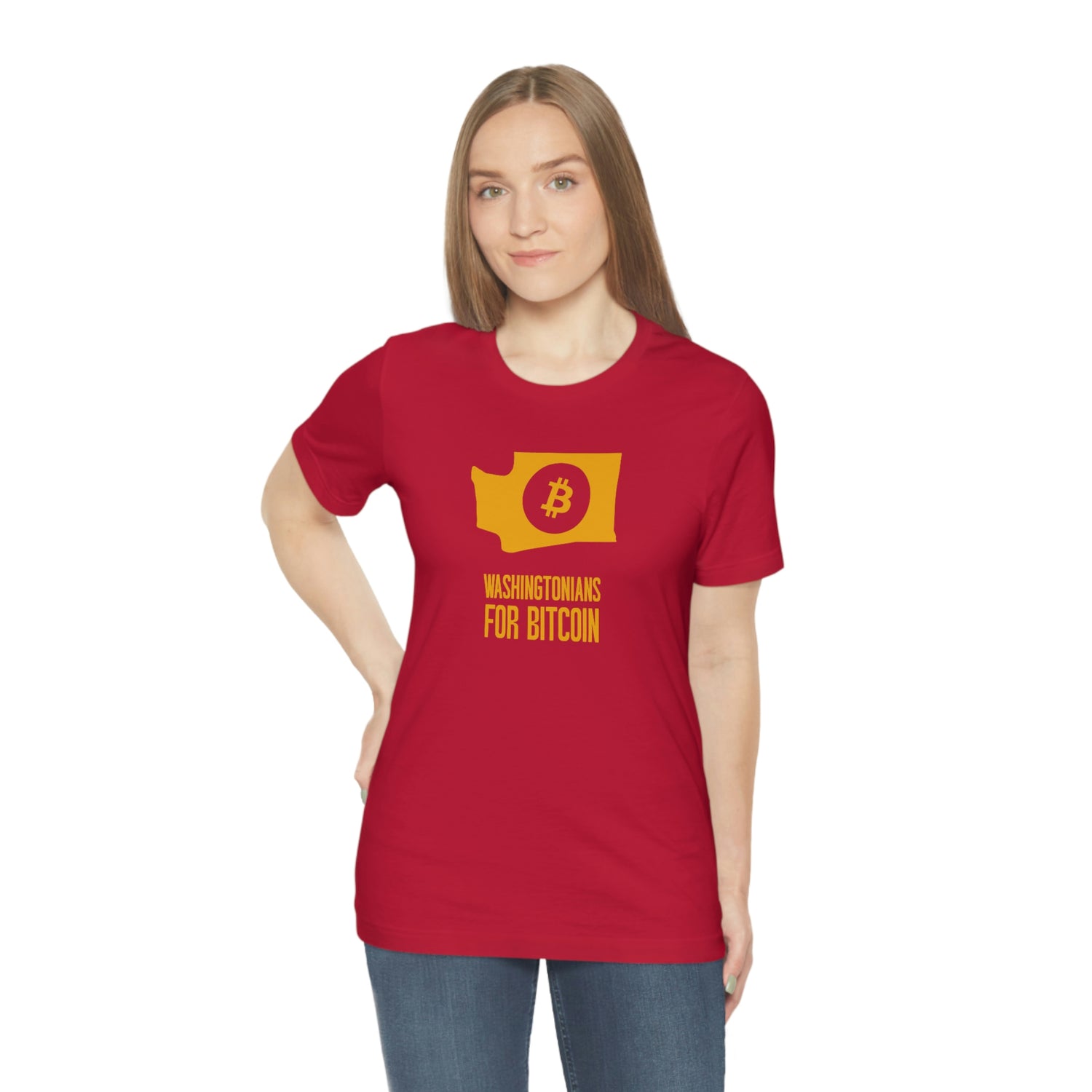 Washingtonians State for Bitcoin | T-Shirt