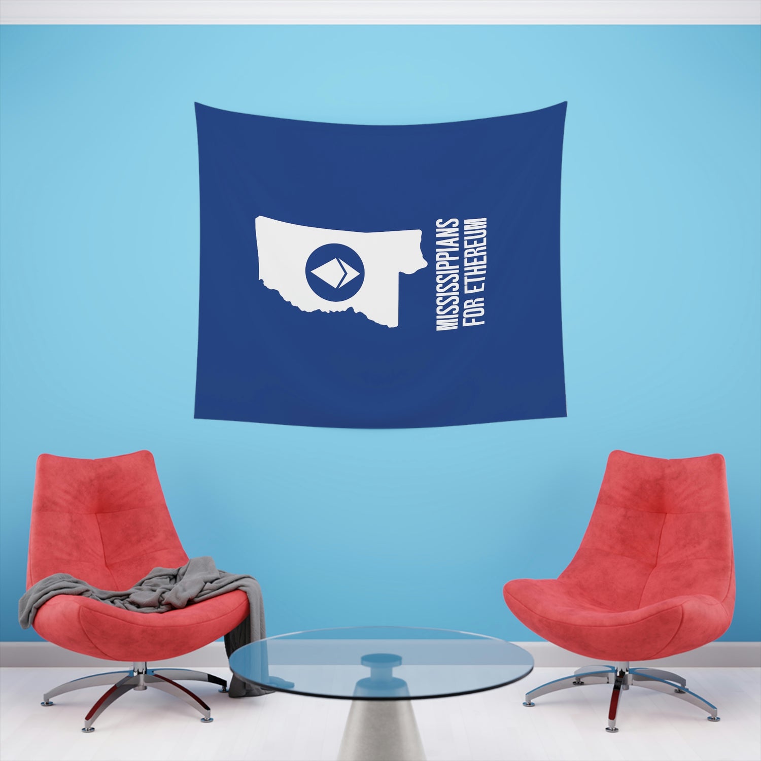 Mississippians for Ethereum | Wall Tapestry