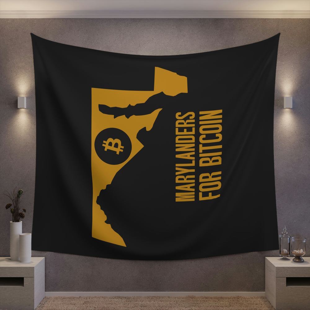 Marylanders for Bitcoin | Wall Tapestry