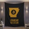 Arkansans for Bitcoin | Wall Tapestry