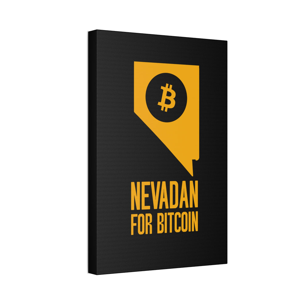 Nevadan for Bitcoin | Wall Canvas