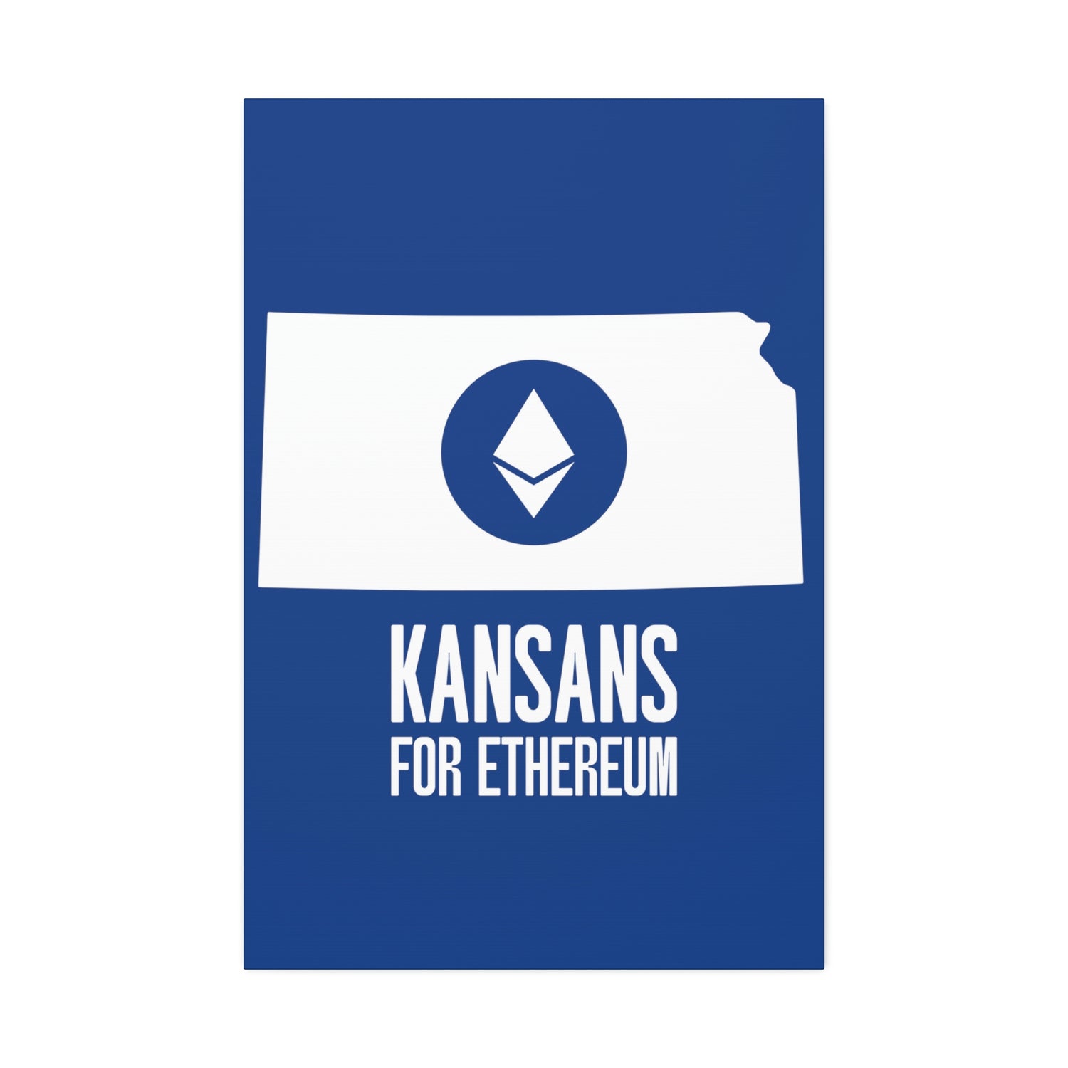 Kansans for Ethereum | Wall Canvas