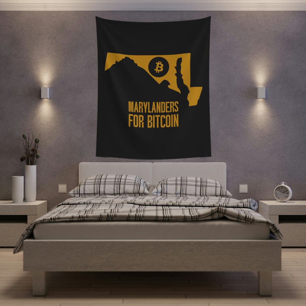 Marylanders for Bitcoin | Wall Tapestry