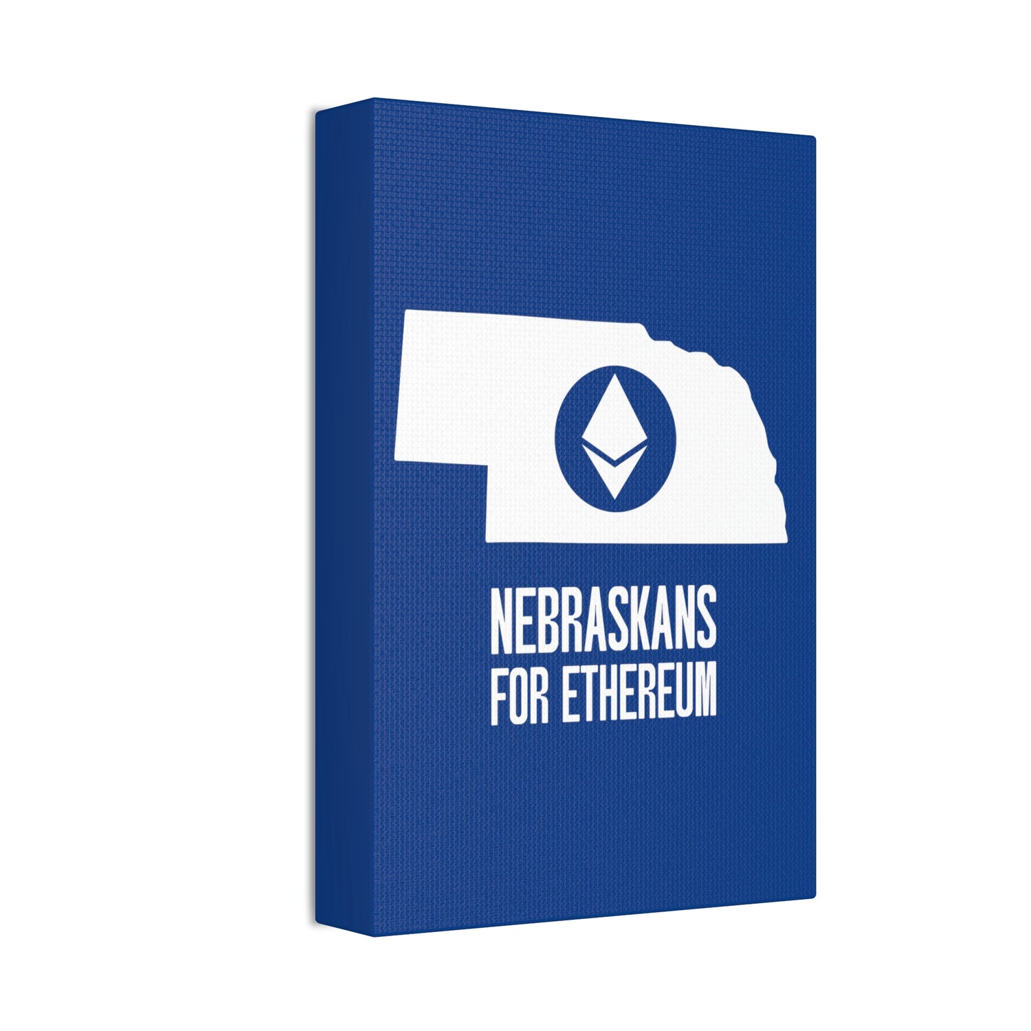 Nebraskans for Ethereum | Wall Canvas