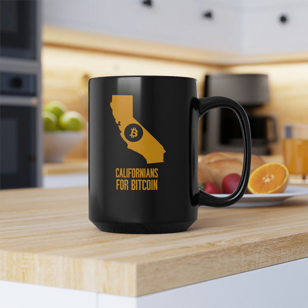 Californians for Bitcoin | Black Mug