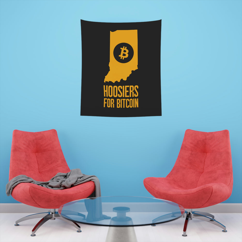 Hoosiers for Bitcoin | Wall Tapestry