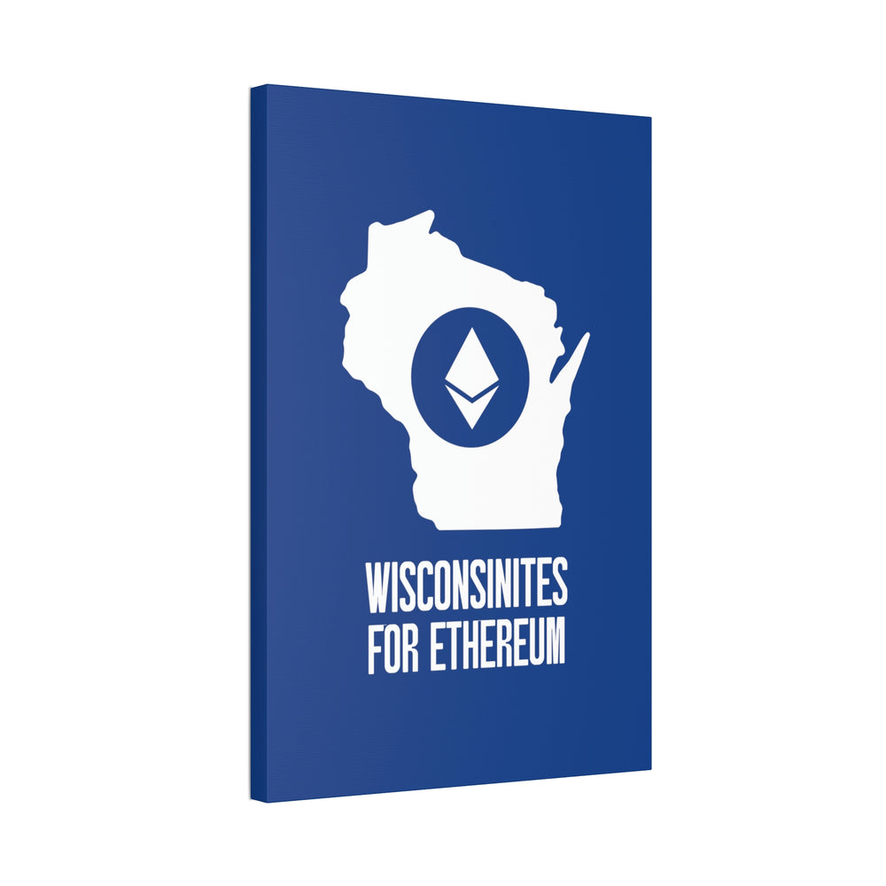 Wisconsinites for Ethereum | Wall Canvas