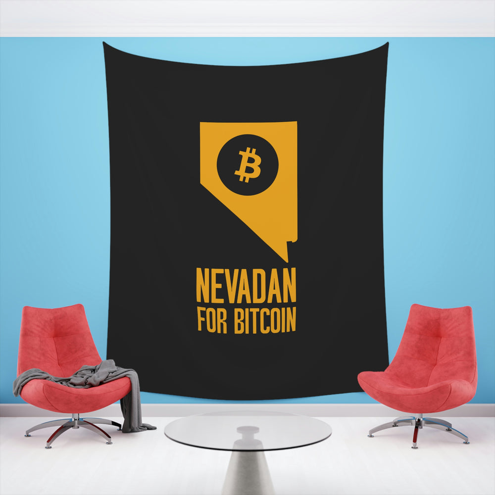 Nevadan for Bitcoin | Wall Tapestry