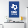 Texans for Ethereum | Wall Canvas