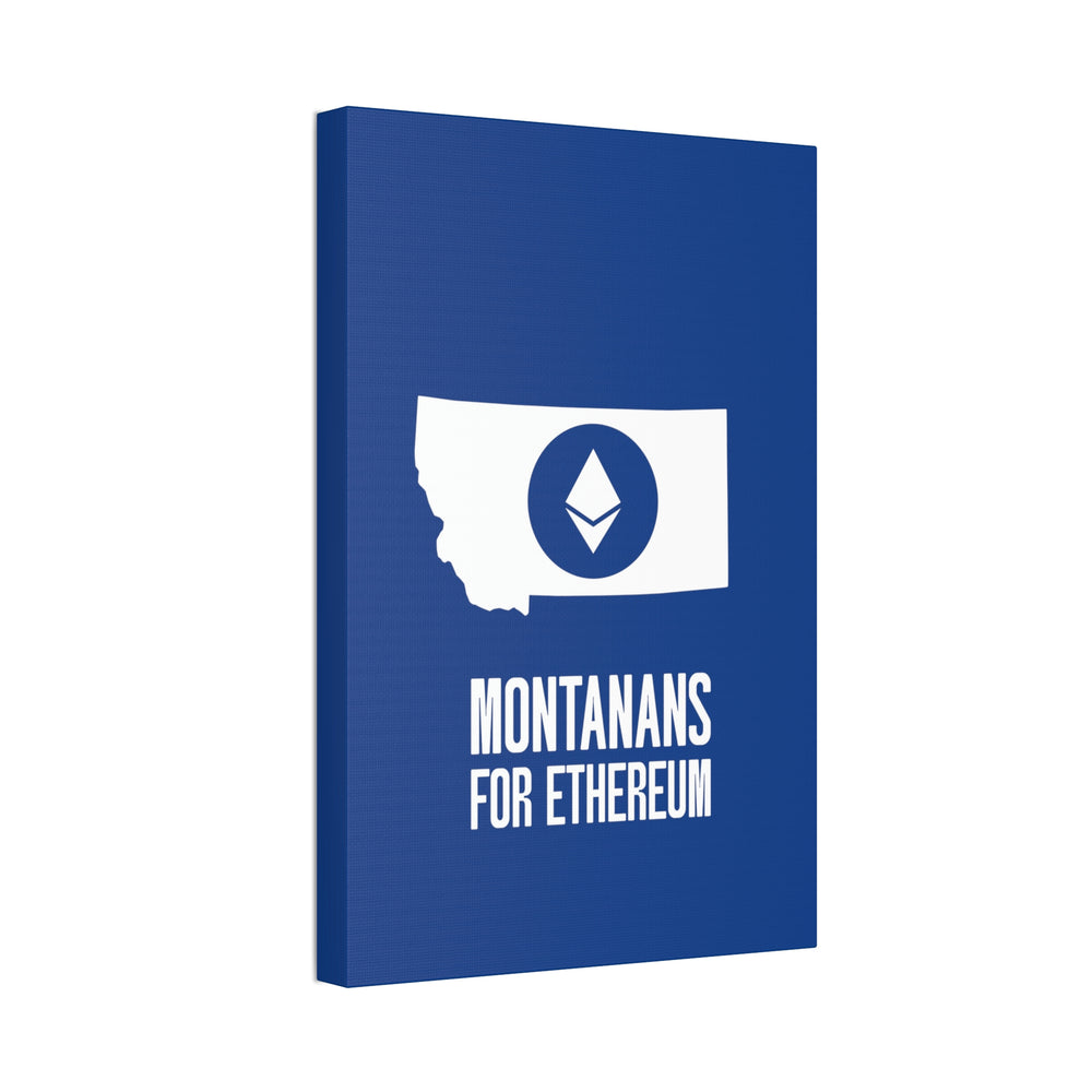 Montanans for Ethereum | Wall Canvas
