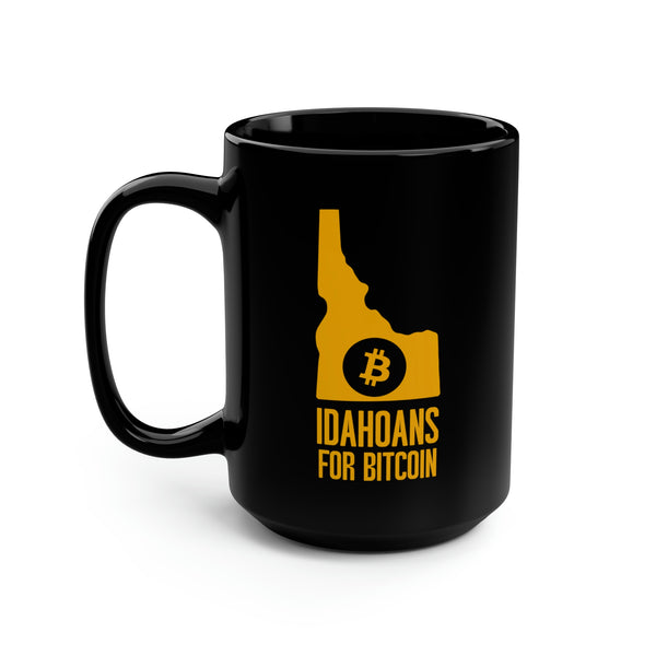 Idahoans for Bitcoin | Black Mug