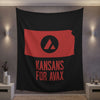 Kansans for Avax | Wall Tapestry