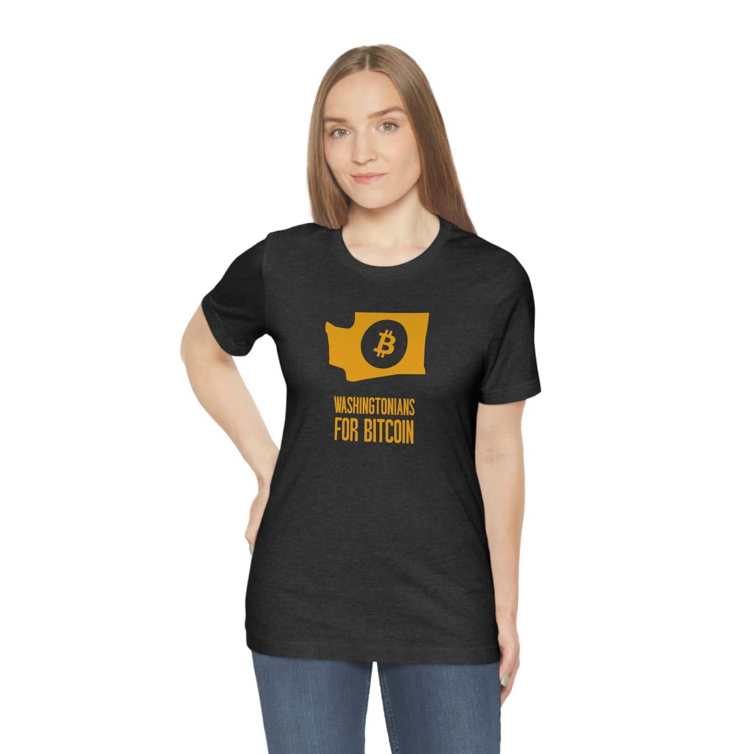 Washingtonians State for Bitcoin | T-Shirt