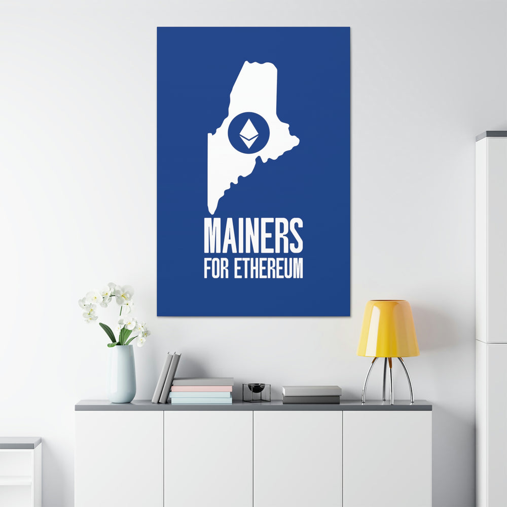 Mainers for Ethereum | Wall Canvas