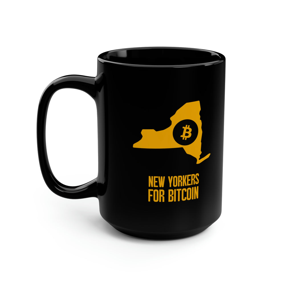 New Yorkers for Bitcoin | Black Mug