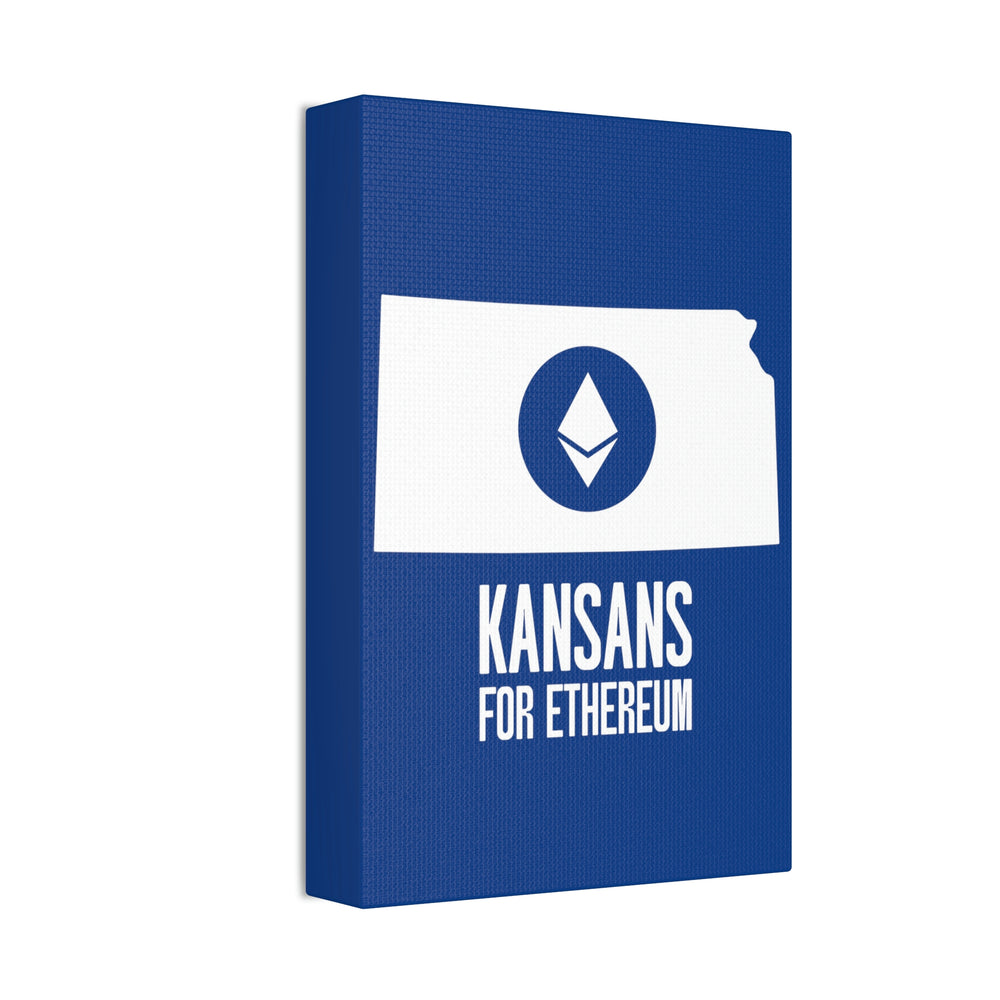 Kansans for Ethereum | Wall Canvas