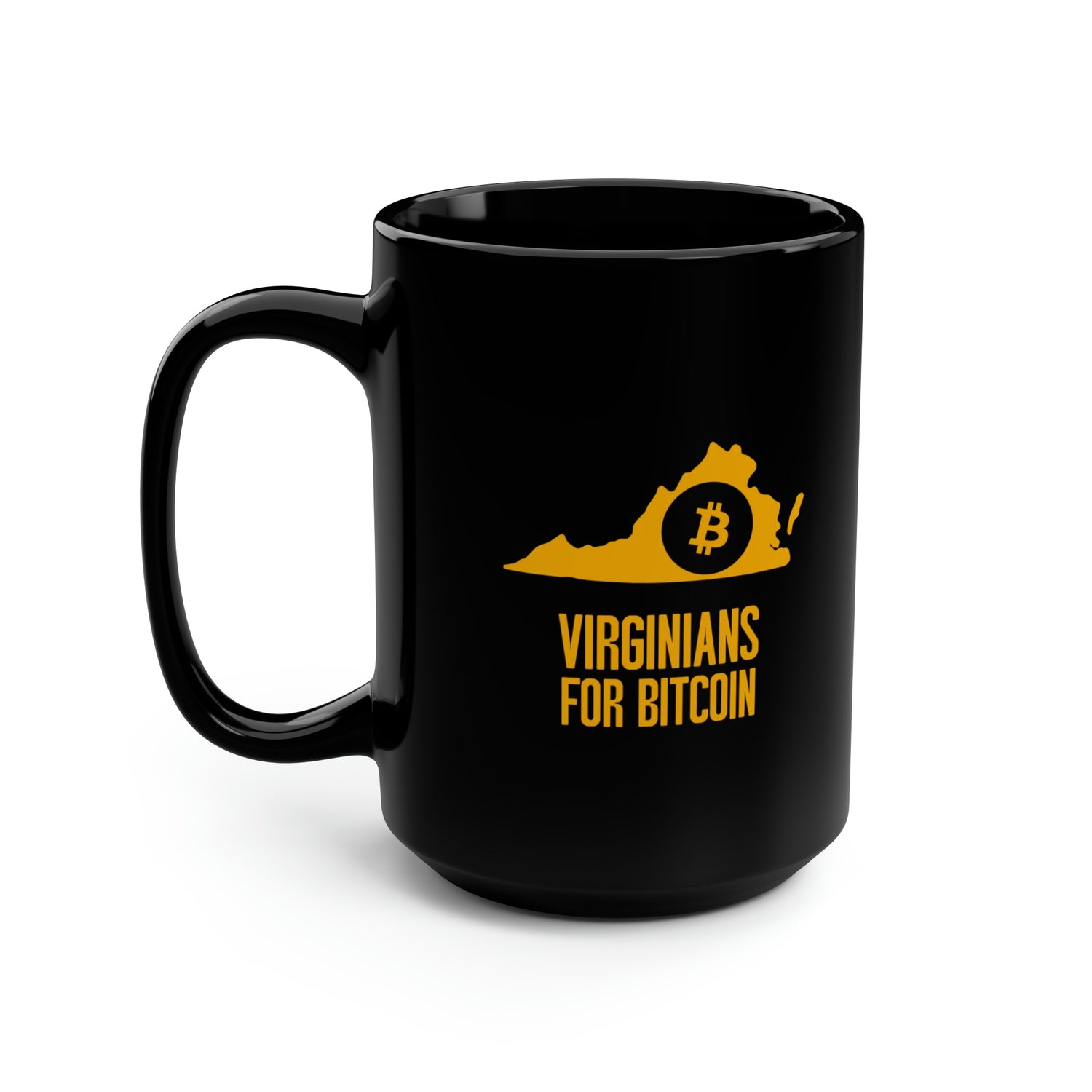 Virginians for Bitcoin | Black Mug