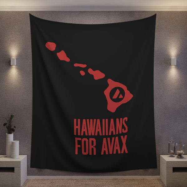 Hawaiians for Avax | Wall Tapestry