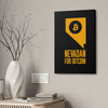 Nevadans for Bitcoin | Wall Canvas