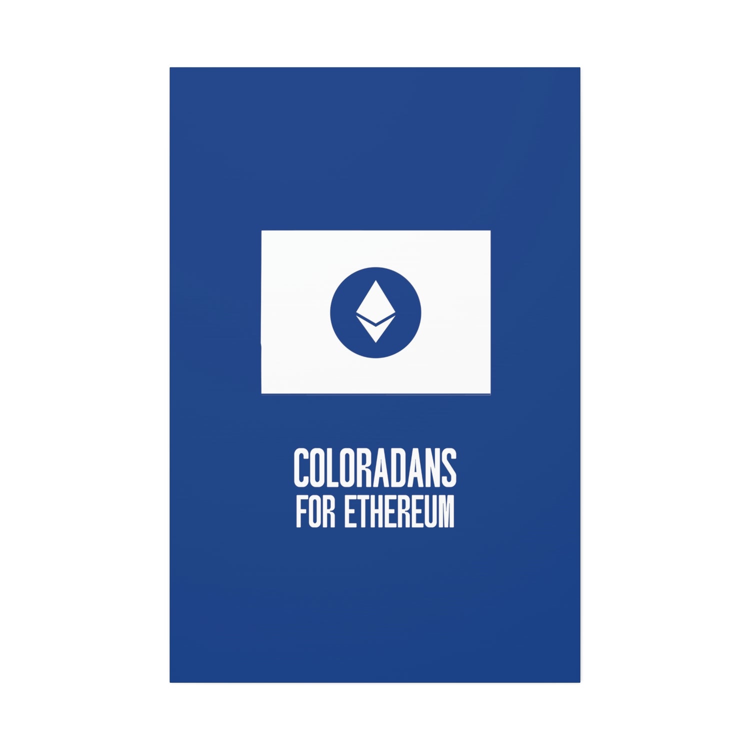 Coloradans for Ethereum | Wall Canvas