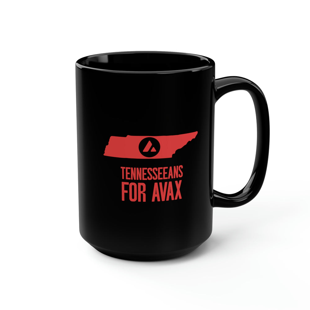 Tennesseeans for Avax | Black Mug