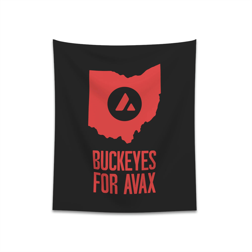 Buckeyes for Avax | Wall Tapestry