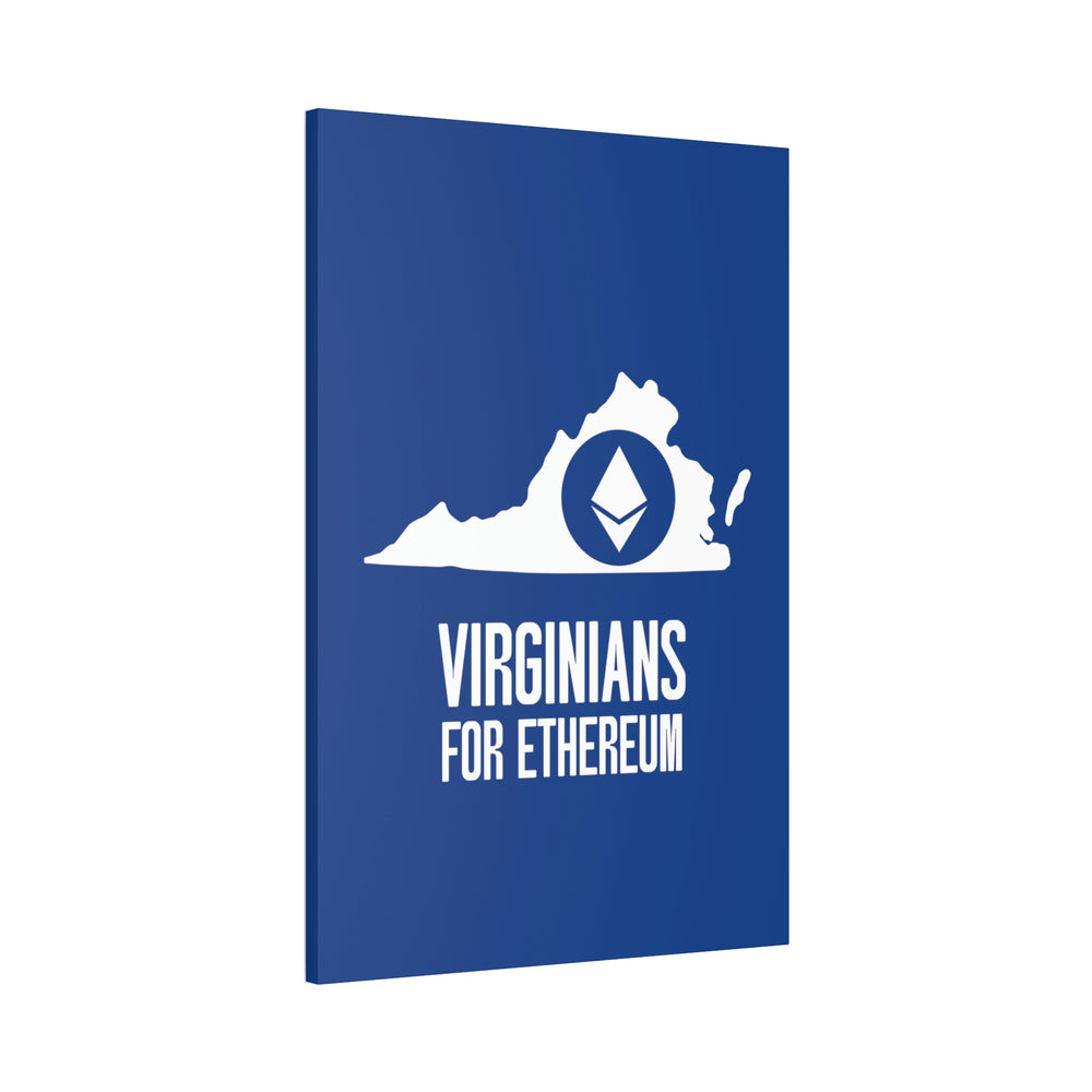 Virginians for Ethereum | Wall Canvas