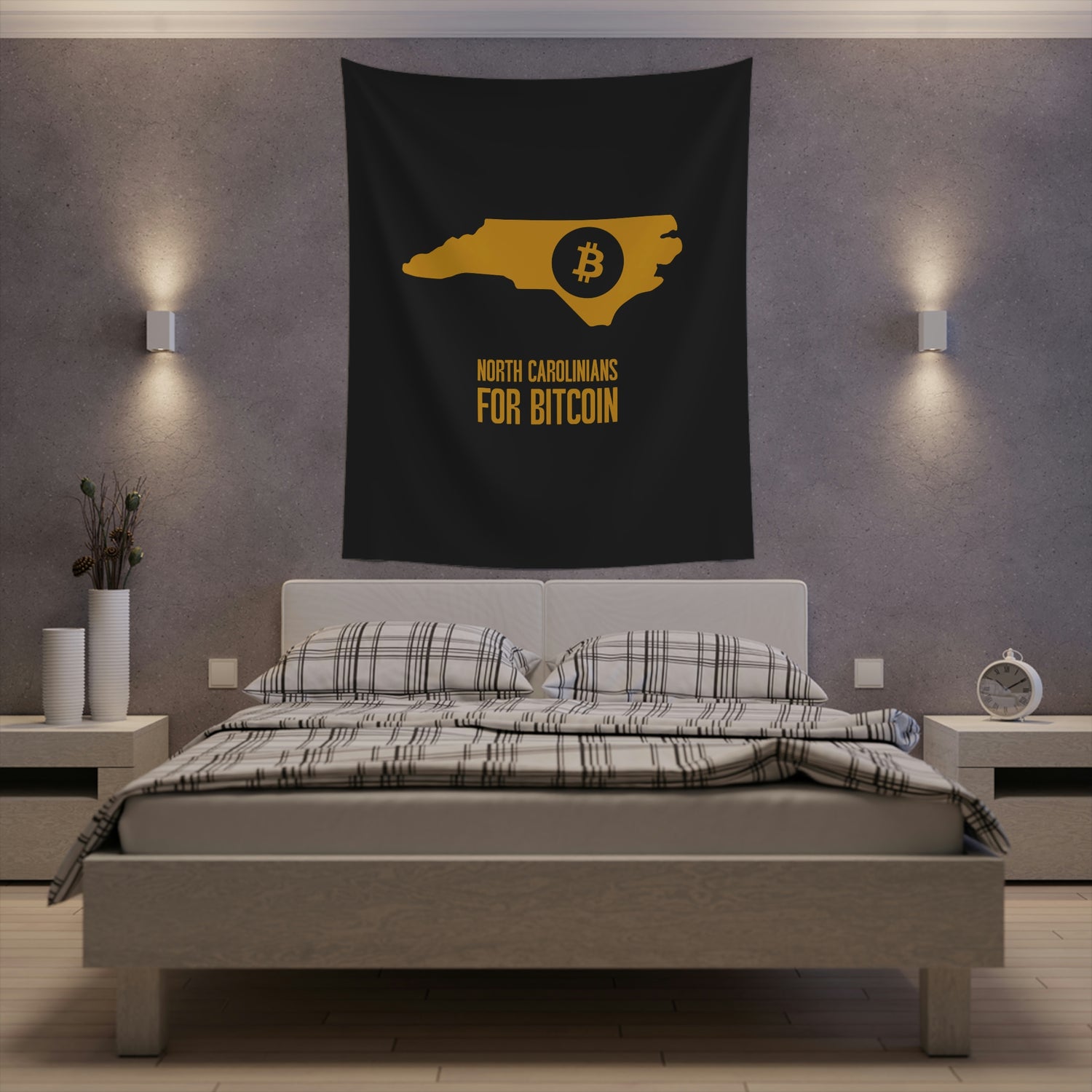 North Carolinians for Bitcoin | Wall Tapestry