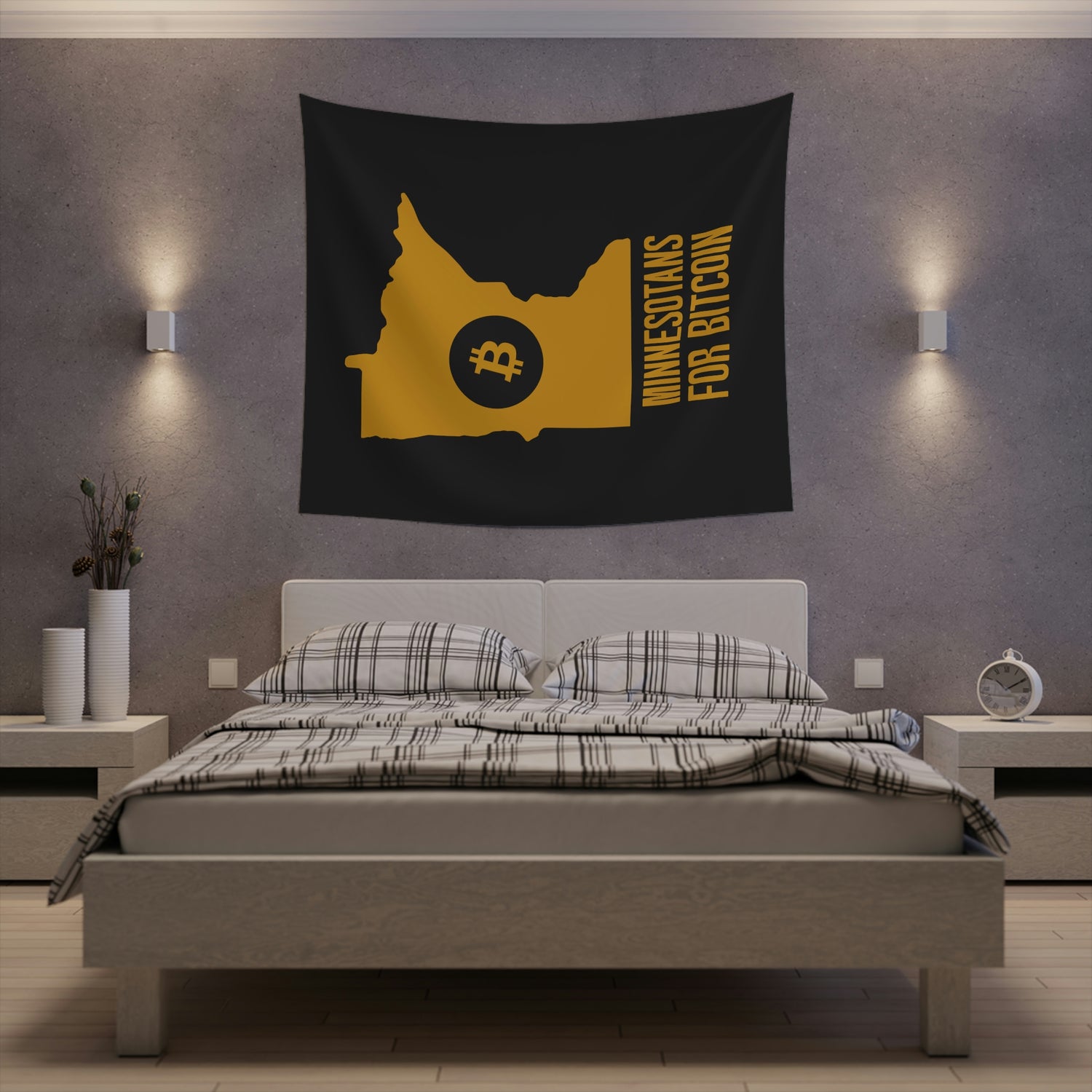 Minnesotans for Bitcoin | Wall Tapestry