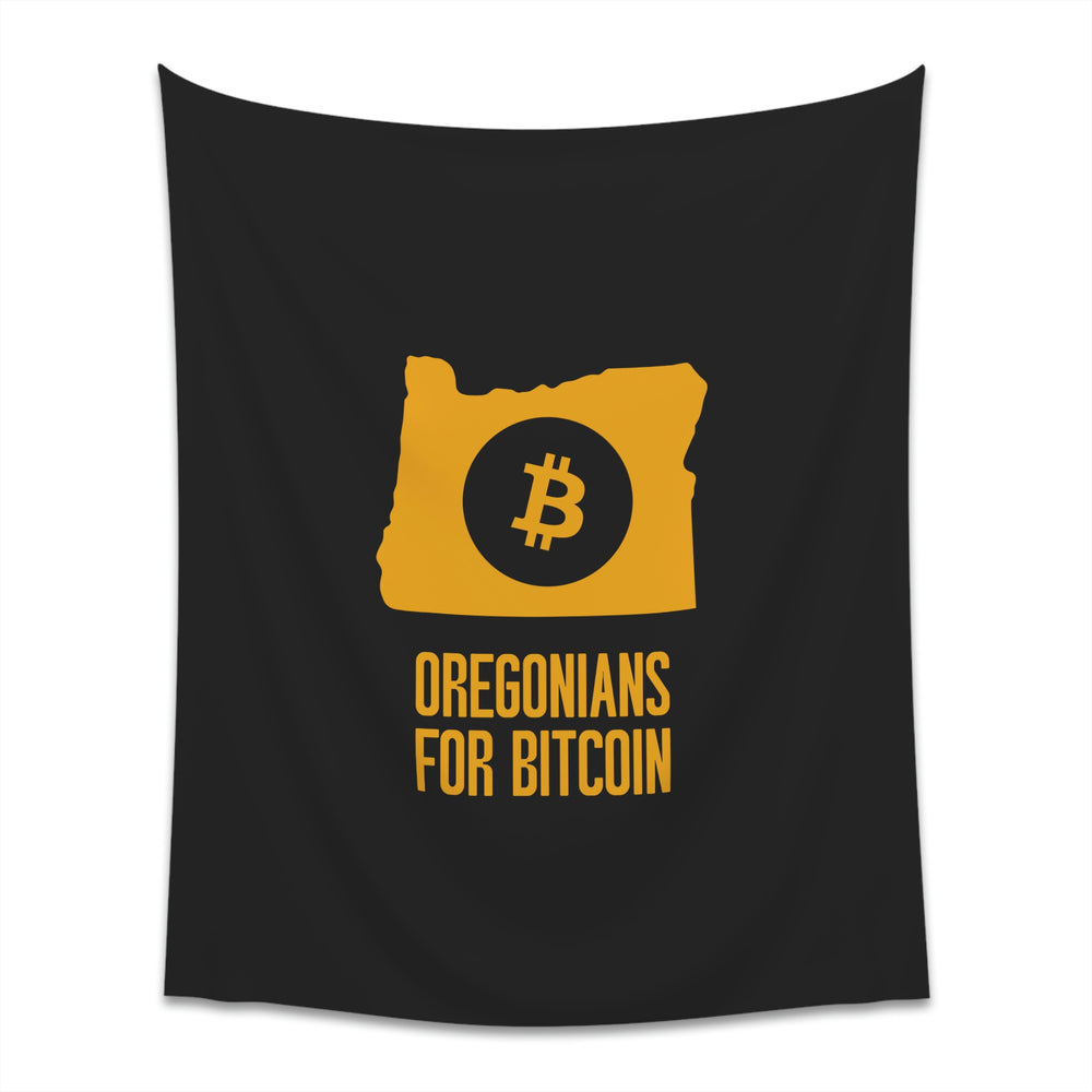 Oregonians for Bitcoin | Wall Tapestry