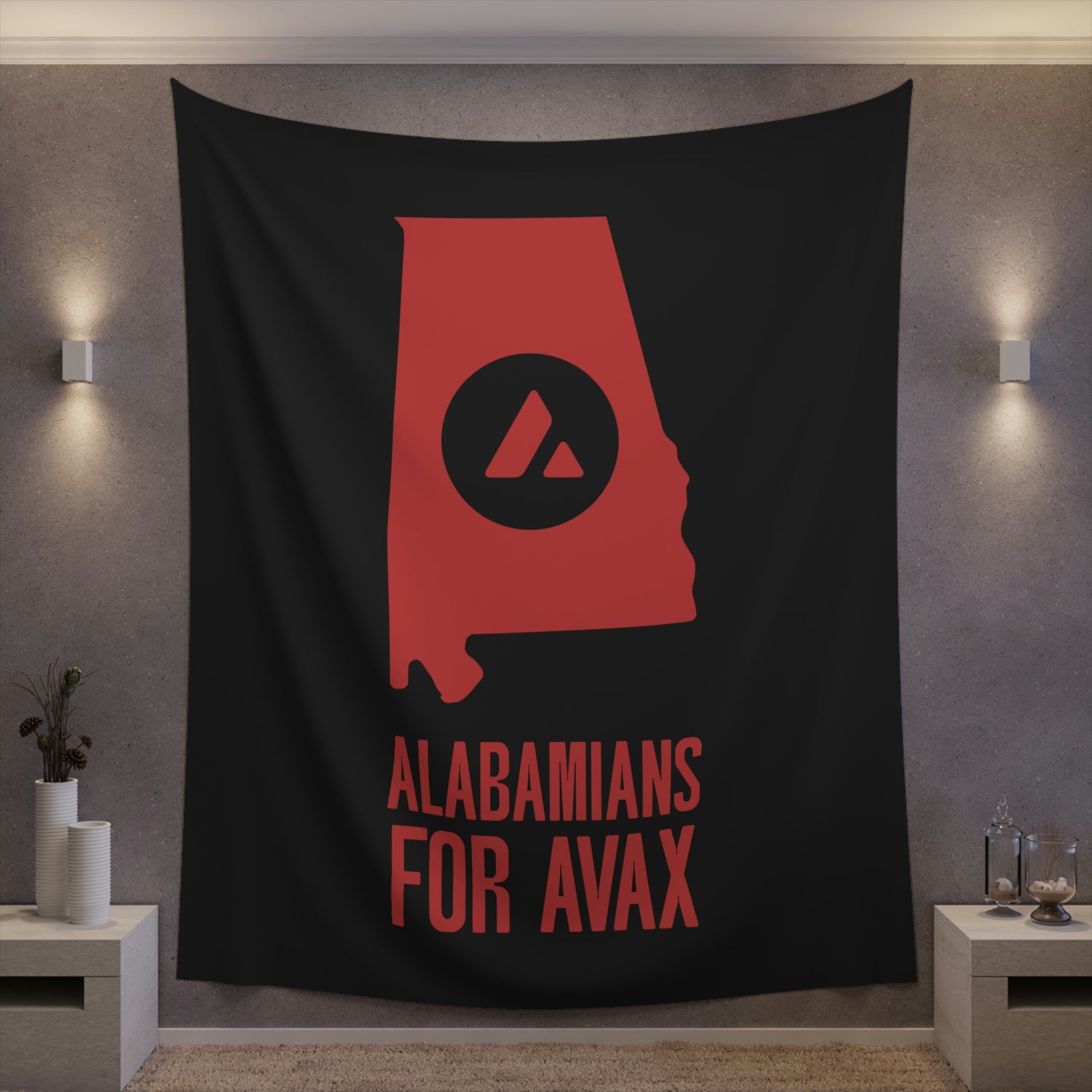 Alabamians for Avax | Wall Tapestry