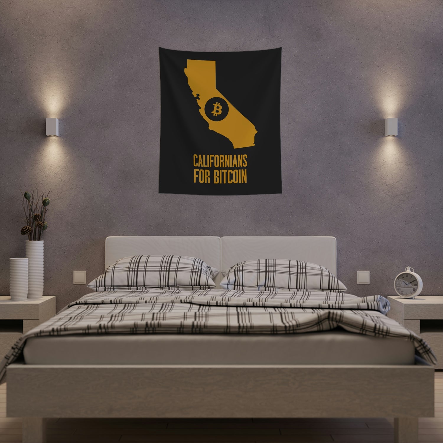 Californians for Bitcoin | Wall Tapestry