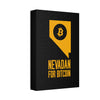 Nevadans for Bitcoin | Wall Canvas