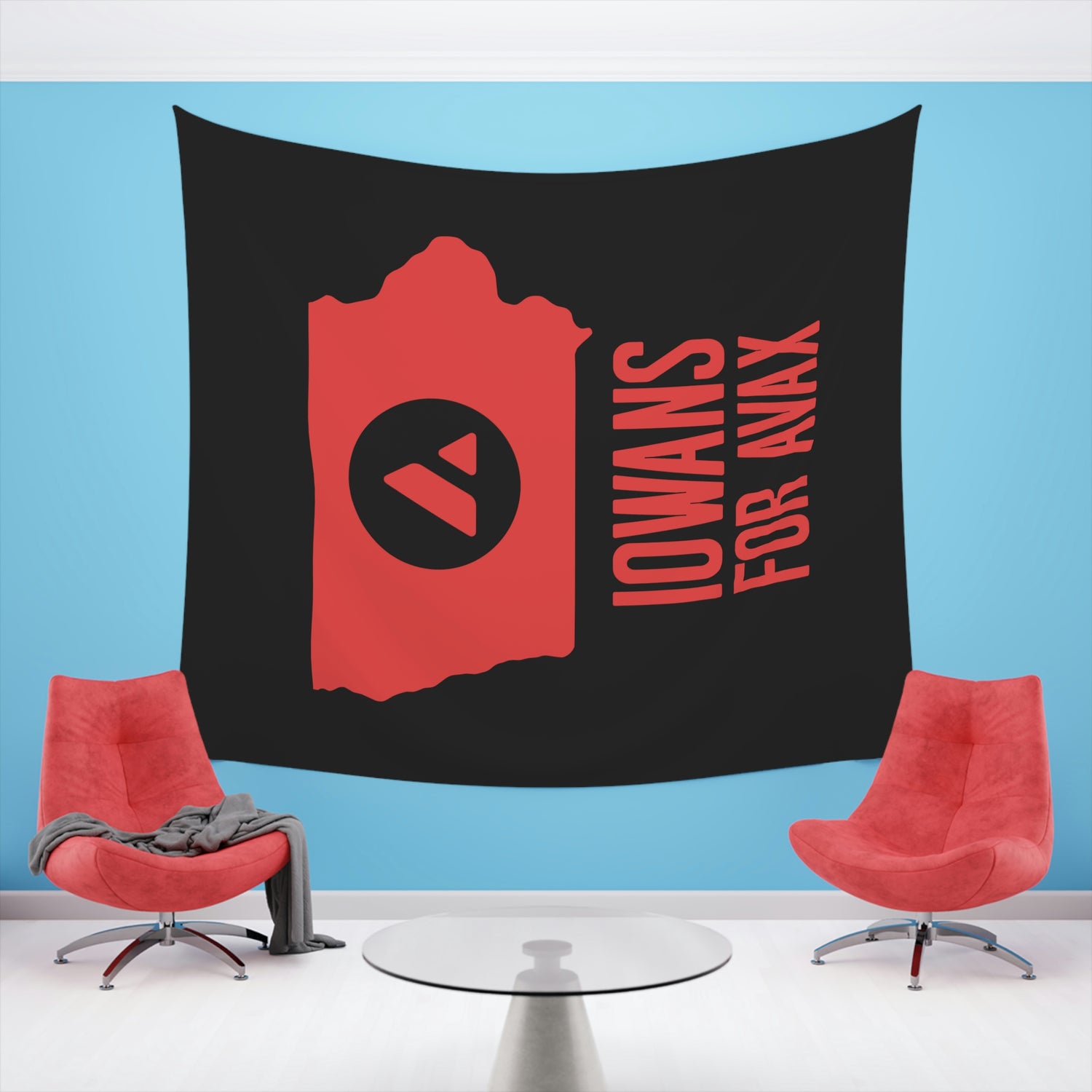 Iowans for Avax | Wall Tapestry